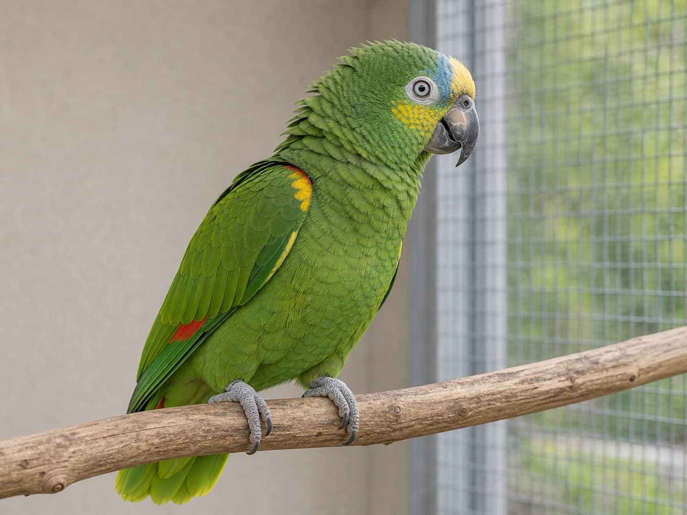 Amazon Parrot Eye pinning behavior reference image