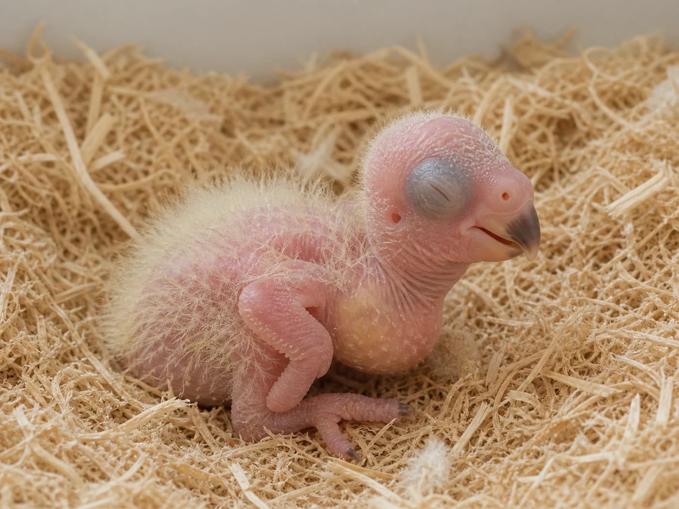 Amazon Parrot Hatchling growth-stage reference image