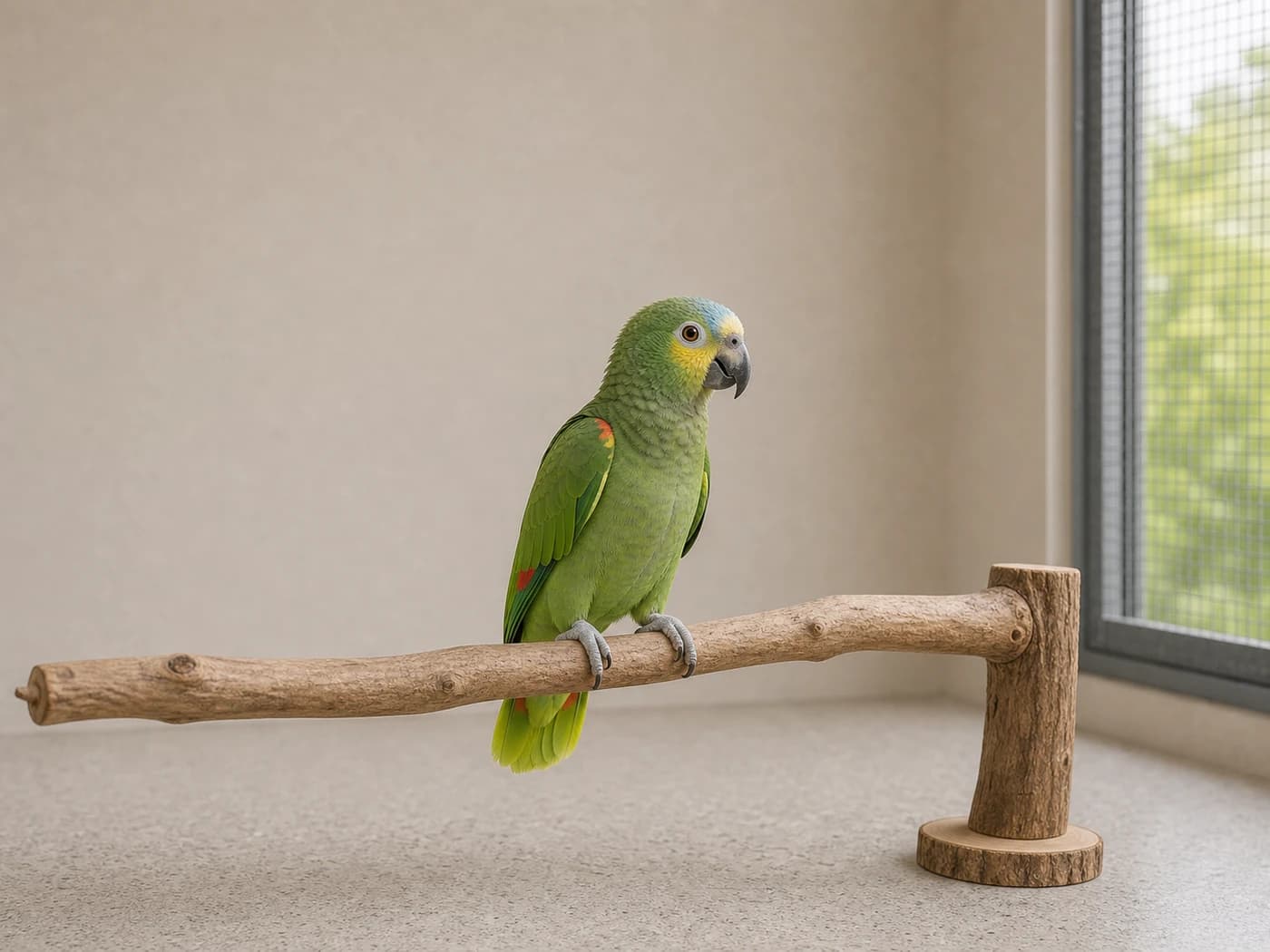 Amazon Parrot Young chick growth-stage reference image