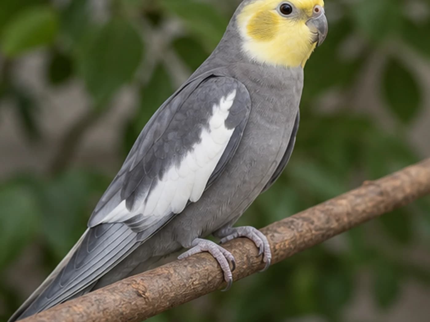 Yellowface Cockatiel realistic reference image