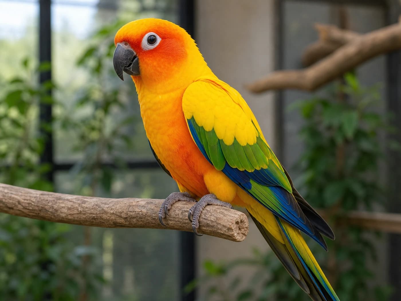 Sun Conure Conure realistic reference image