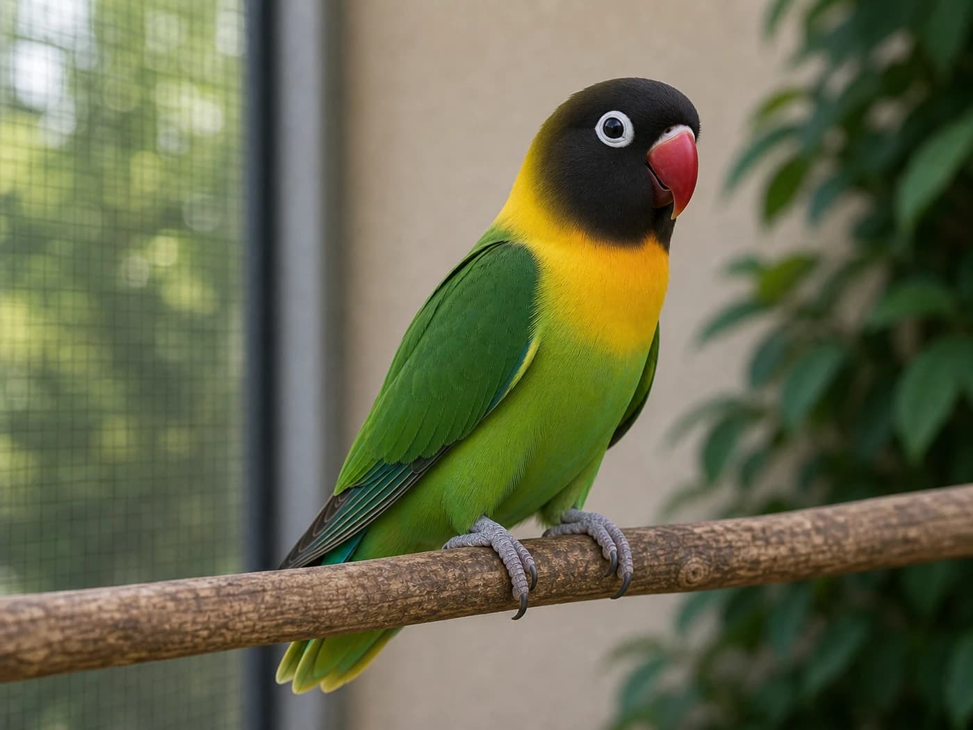 Masked Lovebird Lovebird realistic reference image