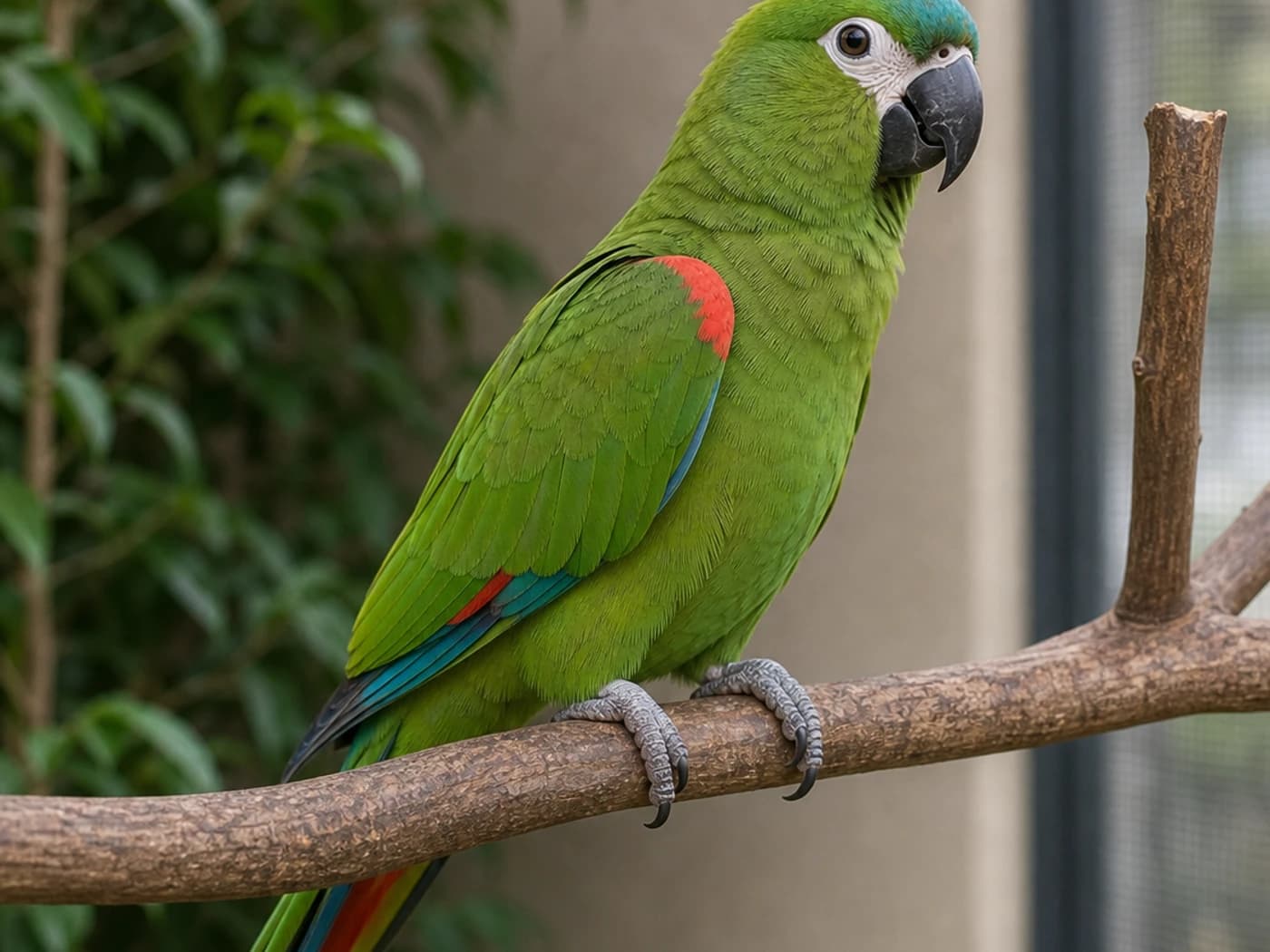 Hahn's Macaw Macaw realistic reference image