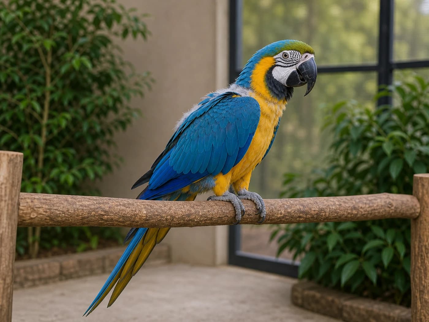 Macaw Young chick growth-stage reference image