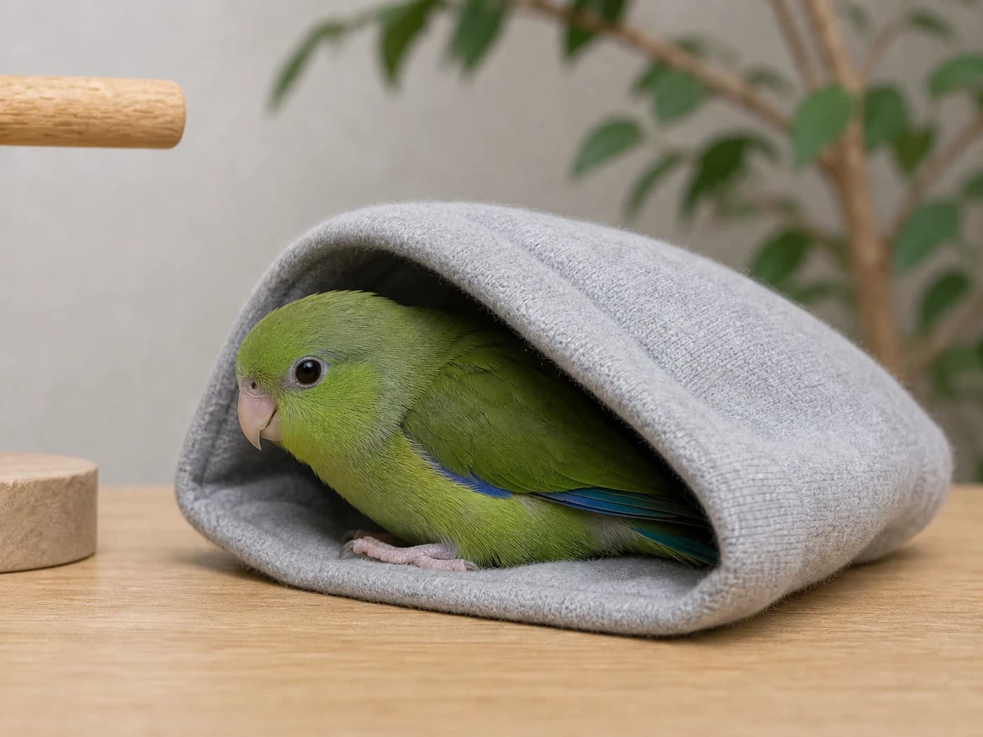 Pacific Parrotlet Pocket burrowing behavior reference image
