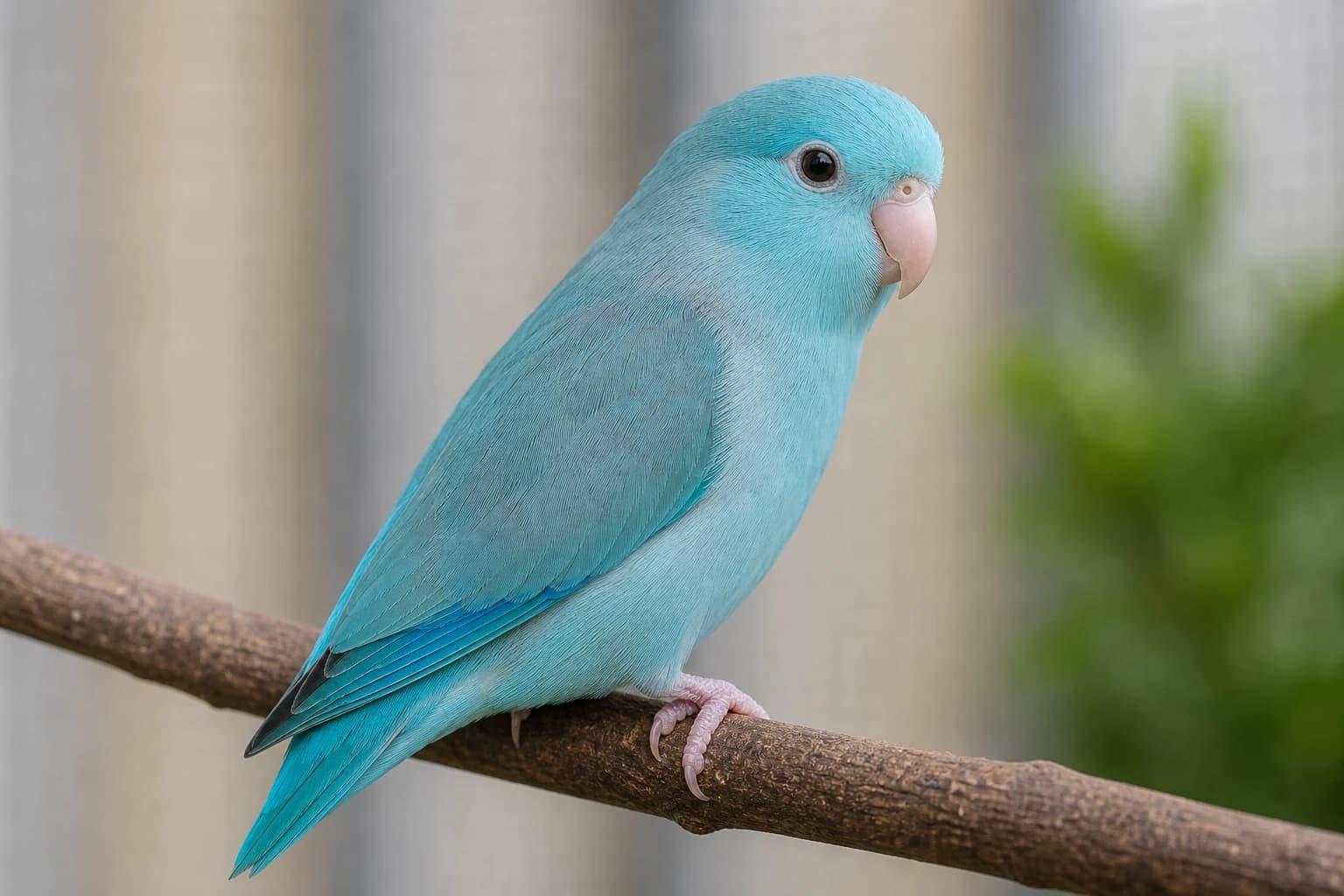 Turquoise / American Turquoise Pacific Parrotlet realistic reference image