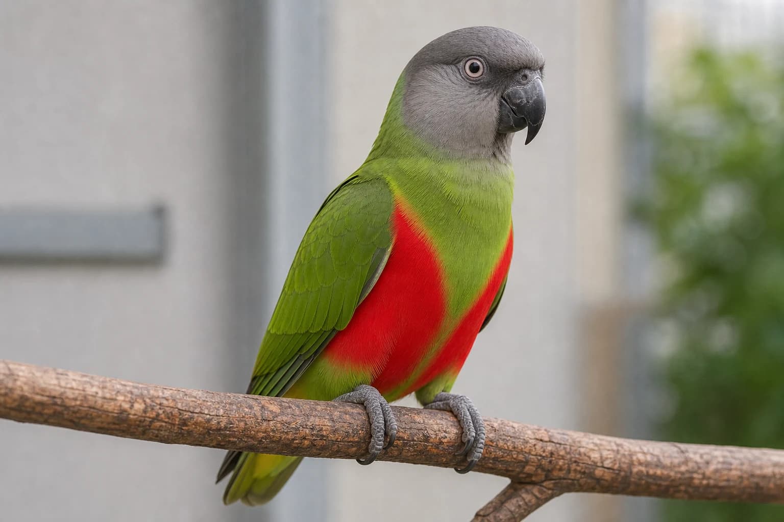 Red-bellied Senegal Senegal Parrot realistic reference image