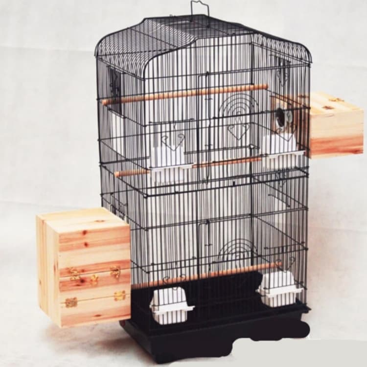 Portable Wire Cage for Small Parrots