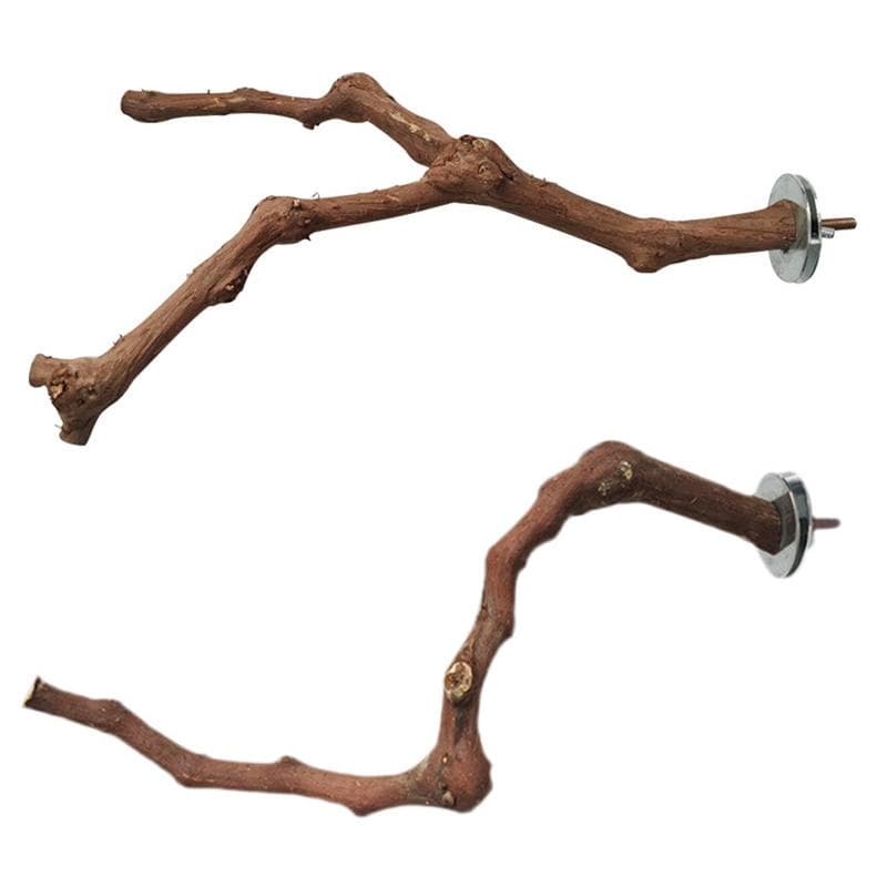 Natural Grape Wood Parrot Perch